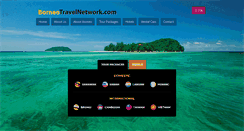 Desktop Screenshot of borneotravelnetwork.com